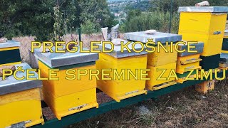 Pregled košnice  Košnica spremna za zimu [upl. by Fernando]