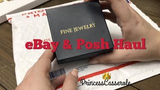 eBay amp Poshmark Jewelry Haul amp Unboxing [upl. by Salahcin]