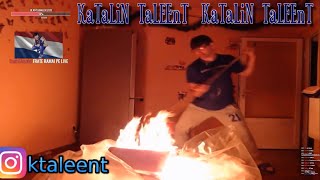 Katalin Talent da foc in casa [upl. by Dlorrej]