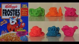 Whats In The Box  1994 Kelloggs Frosties Cereal Mini Boglins [upl. by Shay854]