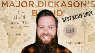 A Coffee Review ☕ Peets Major Dickinsons Blend 87 💯😁 [upl. by Eilojne]