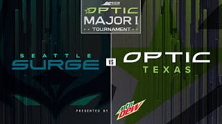 Winners Round 1  VancouverSurge vs OpTicTexas  OpTic Major 1  Day 1 [upl. by Goulette]