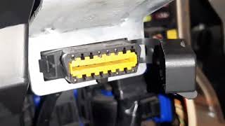 OBD 2 Stecker Position Fiat Punto 2008 [upl. by Edmondo]