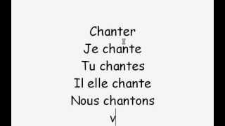 verbe chanter [upl. by Darraj]