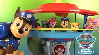 Pat Patrouille Quartier Général Paw Patrol Lookout Playset [upl. by Shanahan938]