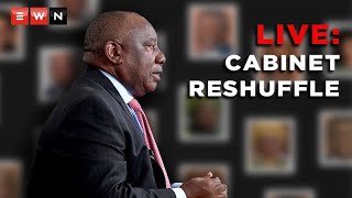 LIVE Ramaphosa reshuffles cabinet [upl. by Rocca680]