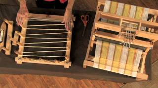 Weaving on the Schacht Table Loom [upl. by Pangaro]