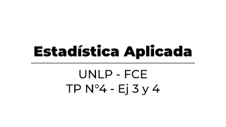 DISTRIBUCIÓN UNIFORME Y EXPONENCIAL  TP N°4 EJERCICIO 3 Y 4  FCE UNLP [upl. by Hsivat]