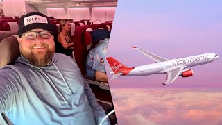 Flying From Orlando To London On Virgin Atlantic amp Hotel CheckIn  Room Tour  Hotels In London [upl. by Lorrayne]