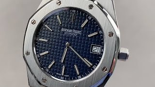 Audemars Piguet Royal Oak quotJumboquot ExtraThin 15202STOO0944ST02 Audemars Piguet Watch Review [upl. by Ttiwed]