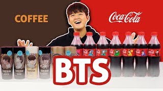 REVIEW FULL BỘ COCA COLA amp COFFEE BTS  COCA HÀN QUỐC VS COCA VIỆT NAM  CHÁP CHÁP CÙNG WOOSSI [upl. by Serafine]