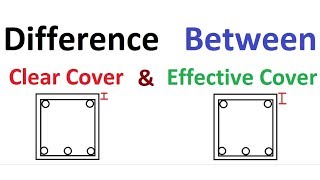 Difference between Clear Cover amp Effective Cover [upl. by Ball937]