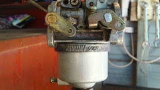 How to clean a Mikuni Carb Part 1 [upl. by Aicia]