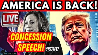 🚨“YOU’RE FIRED” Kamala Harris Concession Speech LIVE – Don’t Miss This [upl. by Cirle]