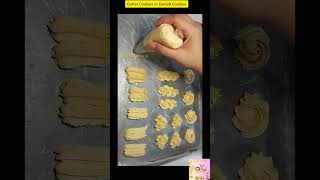 5 ingredients Butter Cookies  Danish Cookies Recipe by sidrasbaking [upl. by Leese]