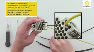 HARTING Han® DDD  Assembly and removal instruction [upl. by Felicia]