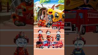 Little Ultraman becomes a firefighter to put out fires Childrens animation Second dimension Ult [upl. by Notsle223]