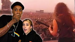 FIRST TIME HEARING Metallica  Enter Sandman Live Moscow 1991 REACTION  HOW CAN THEY ALL FIT 😱🤯 [upl. by Edva]