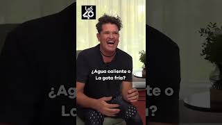 Carlos Vives responde preguntas rápidas en LOS40 [upl. by Siul]