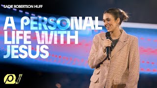 A Personal Life with Jesus  Sadie Robertson Huff  Passion 2023 DallasFtWorth TX [upl. by Witherspoon849]