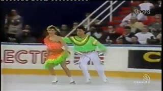 Isabelle Duchesnay amp Paul Duchesnay OD World Figure Skating Championships 1990 Halifax [upl. by Mcafee]