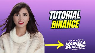 TUTORIAL PASO PASO BINANCE [upl. by Llerrem]