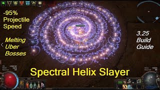 Spectral Helix Reduced Projectile Speed Build Guide  Path Of Exile 325 [upl. by Notxarb]