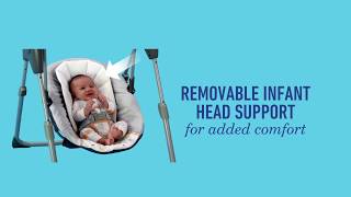 Graco Slim Spaces Compact Swing [upl. by Bean]