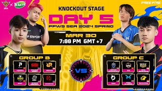 VN FFWS SEA 2024 Spring  Knockout Stage  Day 5 [upl. by Epstein]