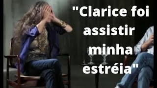 Maria Bethânia  ENCONTRO COM CLARICE LISPECTOR [upl. by Renato750]