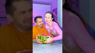 He Hide Sausages In Watermelon 🍉 brushvlog shorts funny [upl. by Ori996]