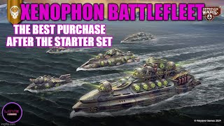 Xenophon Battlefleet  Unboxing  Whattobuild for Dystopian Wars [upl. by Padget200]