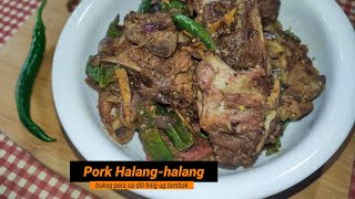 Pork HalangHalang [upl. by Kcajyllib]