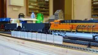 Intermountain ES44AC BNSF 5775amp5749 with Tsunami Sound [upl. by Hartmunn62]