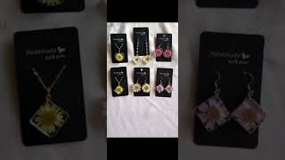 Resin Art Jewellery  How to make epoxy resin craft at home  Trendingshorts  Viralvideo [upl. by Sheilah]