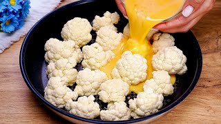 I have never eaten such delicious cauliflower A simple recipe for cauliflower with eggs [upl. by Roque]