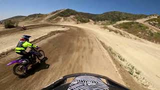 Glen Helen Main Track  June 2023  2023 YZ250F [upl. by Esihcoc]