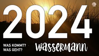 WASSERMANN 2024  WAS KOMMT WAS GEHT ♒️ JAHRESLEGUNG TAROTLEGUNG KARTENLEGUNG [upl. by Obmar]