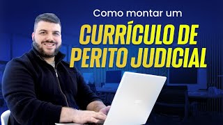 Descubra como montar um Currículo de Perito Judicial  Live 01 [upl. by Aryajay]