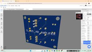 PCB Class AB Amplifier [upl. by Airpal]