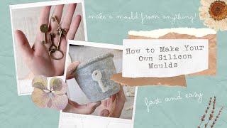 How to Make Your Own Silicone Molds [upl. by Eynobe729]