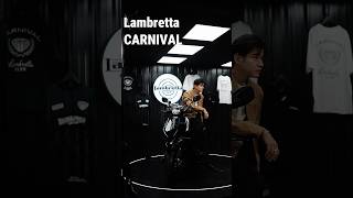 Lambretta carnival มีแค่ 199 คันเท่านั้น lambrettacarnival [upl. by Hollinger]