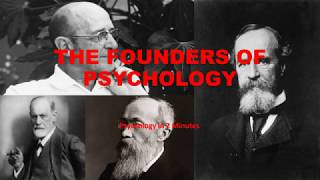 The Founders of Psychology  Psychology in 5 Minutes [upl. by Ahsaenat]