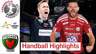 Fredericia Håndbold Klub 🆚 Füchse Berlin Handball Highlights EHF Champions League 2024 [upl. by Esilrahc255]