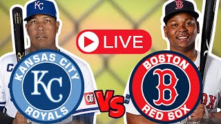 BOSTON RED SOX VS KANSAS CITY ROYALS l JUEGO MLB EN VIVO [upl. by Trina]