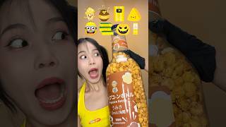 Random Yellow Food ASMR Mukbang 2 🌻🐣🍋 food asmr mukbang challenge [upl. by Yelram143]