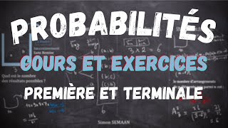 Les Probabilités  COURS COMPLET  EXERCICES CORRIGES BAC [upl. by Elatnahs]