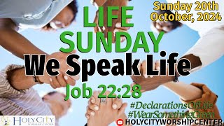 Holy City Worship Center  We Speaking Life [upl. by Eleanora]