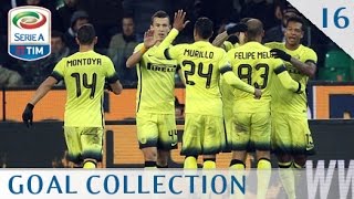 Goal collection  Giornata 16  Serie A TIM 201516 [upl. by Ikkim]