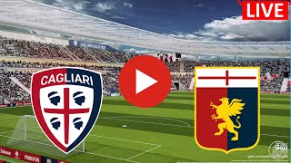 LIVE🔴 Cagliari vs Genoa  Calcio Serie A italia livescore and odds update [upl. by Annibo]